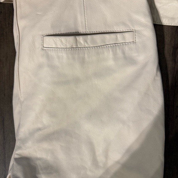 NWT - Zara lamb skin Leather Pants. - Picture 8 of 10
